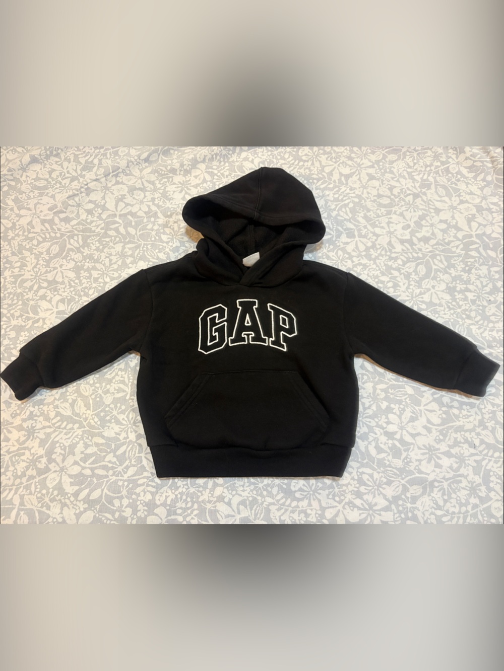 baby GAP Black Hoodie, Size 2T